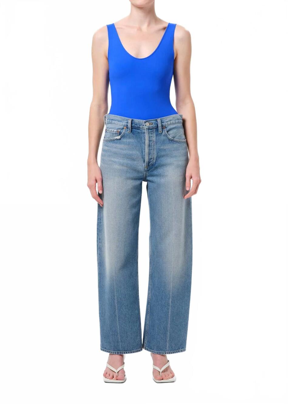 NEW AGOLDE women's arc jean in brink